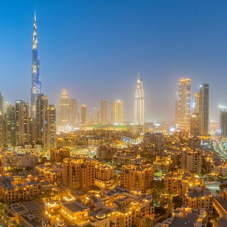 Nouveau Art Deco 3Br With Burj & Canal Views Dubai Esterno foto
