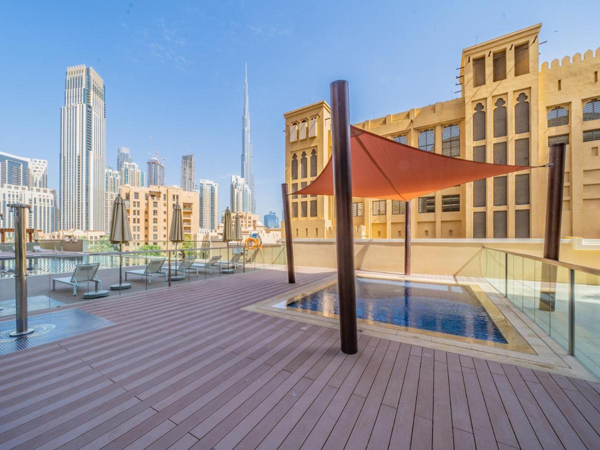 Nouveau Art Deco 3Br With Burj & Canal Views Dubai Esterno foto